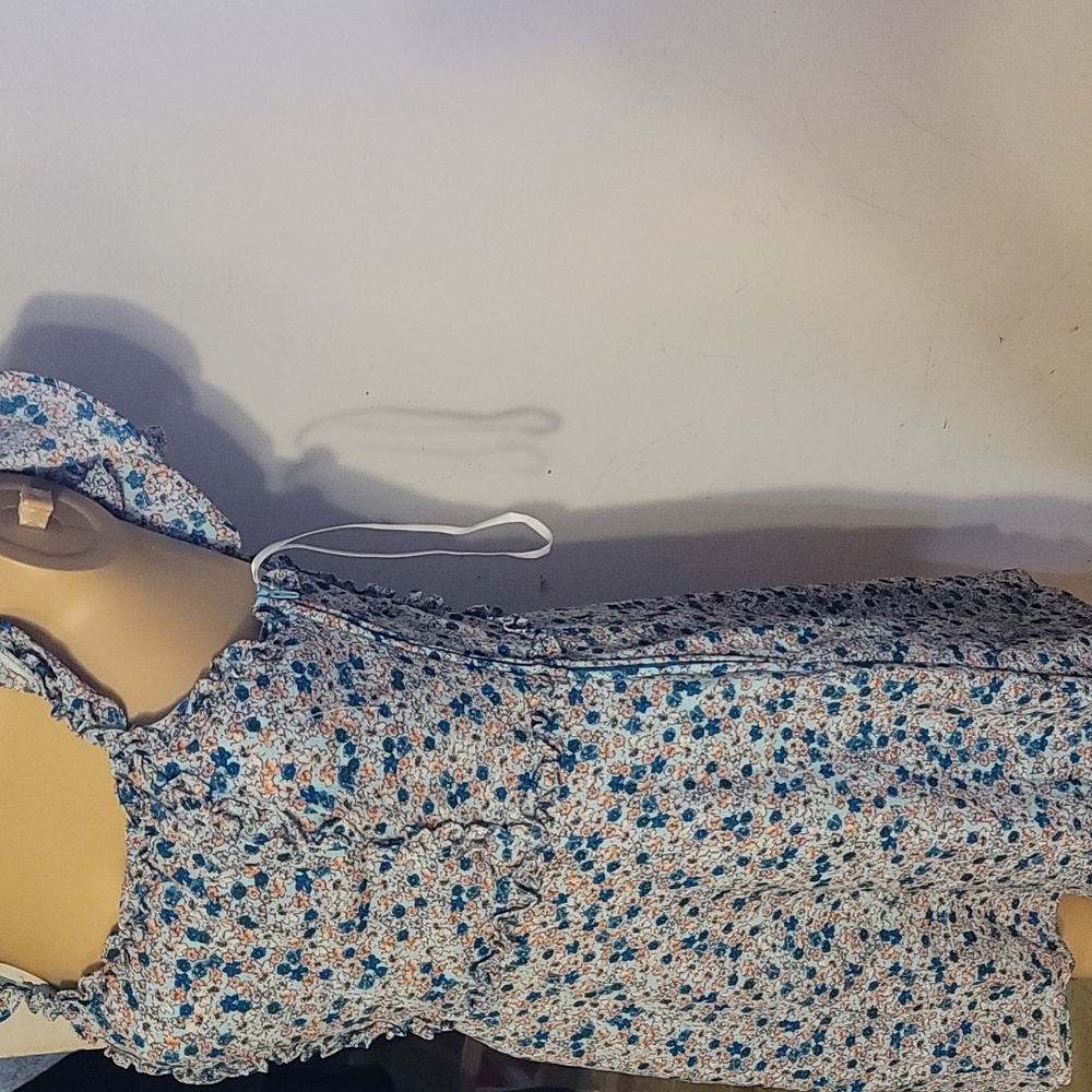 NWT B. Darlin bold floral dress sz 7/8 - Picture 3 of 6